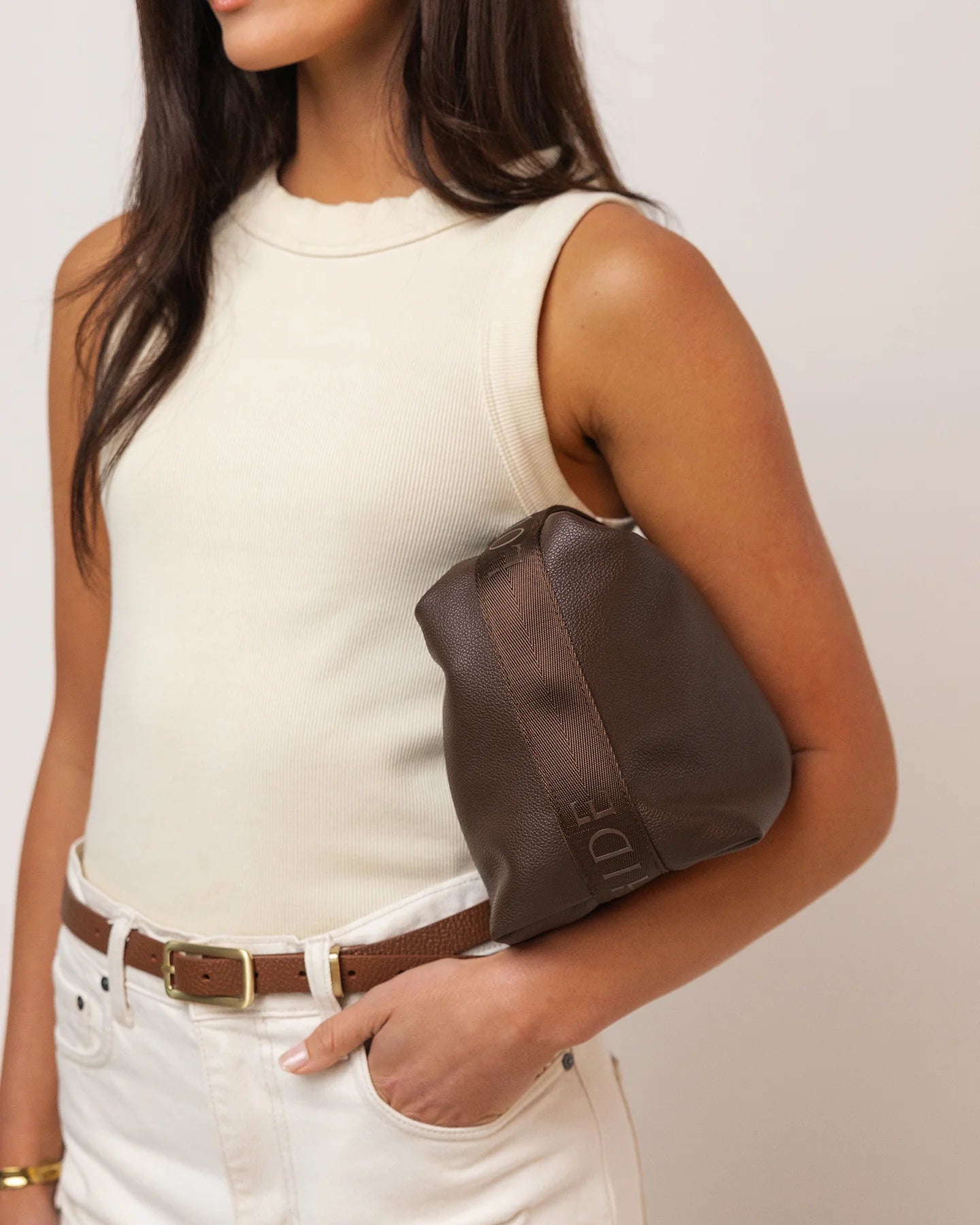 Duke Cosmetic Bag Chocolate - Pure Apotheca