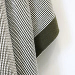 Dunedin Olive & Ivory Throw Boucle Weave - Pure Apotheca