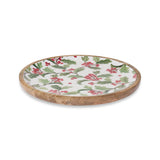 EVERGREEN ENAMEL ROUND PLATTER D35CM