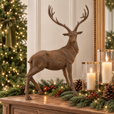 Woodlands Natural Standing Deer 78cm