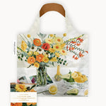 Early February Bouquet Reusable Large Shopping Bag - Pure Apotheca