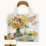 Early February Bouquet Reusable Large Shopping Bag - Pure Apotheca