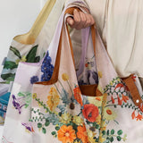Early February Bouquet Reusable Large Shopping Bag - Pure Apotheca
