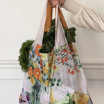 Early February Bouquet Reusable Large Shopping Bag - Pure Apotheca