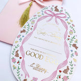 Easter Bunny Good Egg Certificate and Envelope Pink - Pure Apotheca