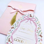 Easter Bunny Good Egg Certificate and Envelope Pink - Pure Apotheca