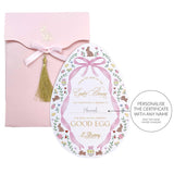 Easter Bunny Good Egg Certificate and Envelope Pink - Pure Apotheca