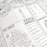 Easter Newspaper Activity Booklet - Set of 2 Booklets - Pure Apotheca