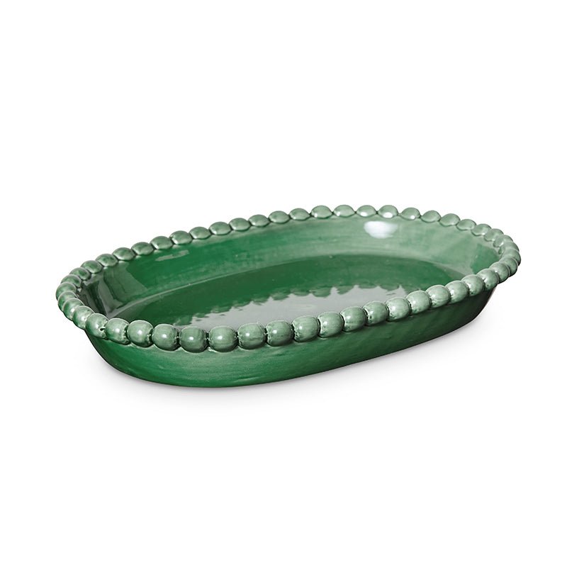 EDEN GREEN OVAL PLATTER - Pure Apotheca