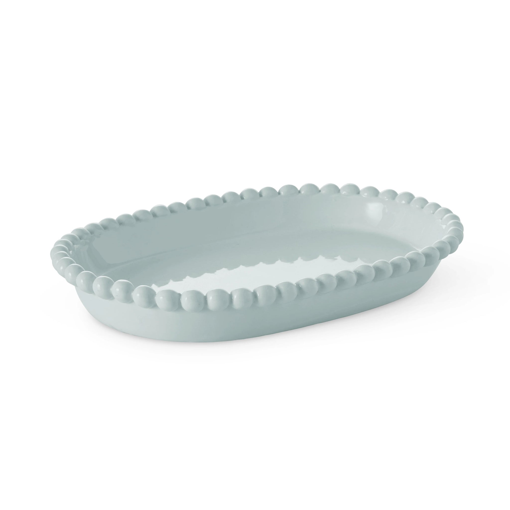 EDEN PALE BLUE OVAL PLATTER - Pure Apotheca