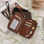 Eden Wallet Saddle Cognac - Pure Apotheca