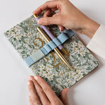 Elastic Book Strap Dusk Blue - Pure Apotheca
