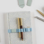 Elastic Book Strap Dusk Blue - Pure Apotheca