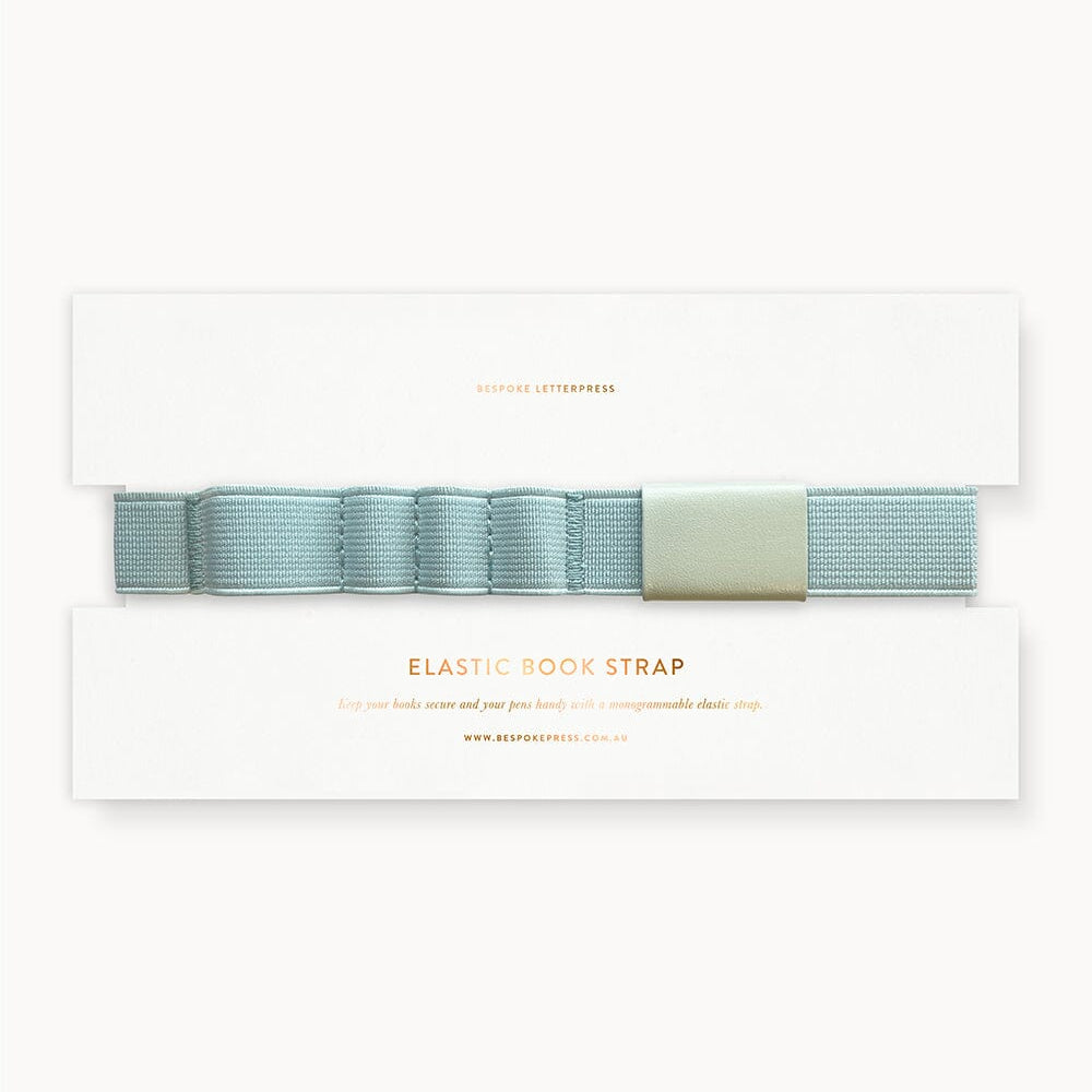 Elastic Book Strap Dusk Blue - Pure Apotheca