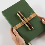 Elastic Book Strap Gold - Pure Apotheca