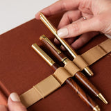 Elastic Book Strap Gold - Pure Apotheca