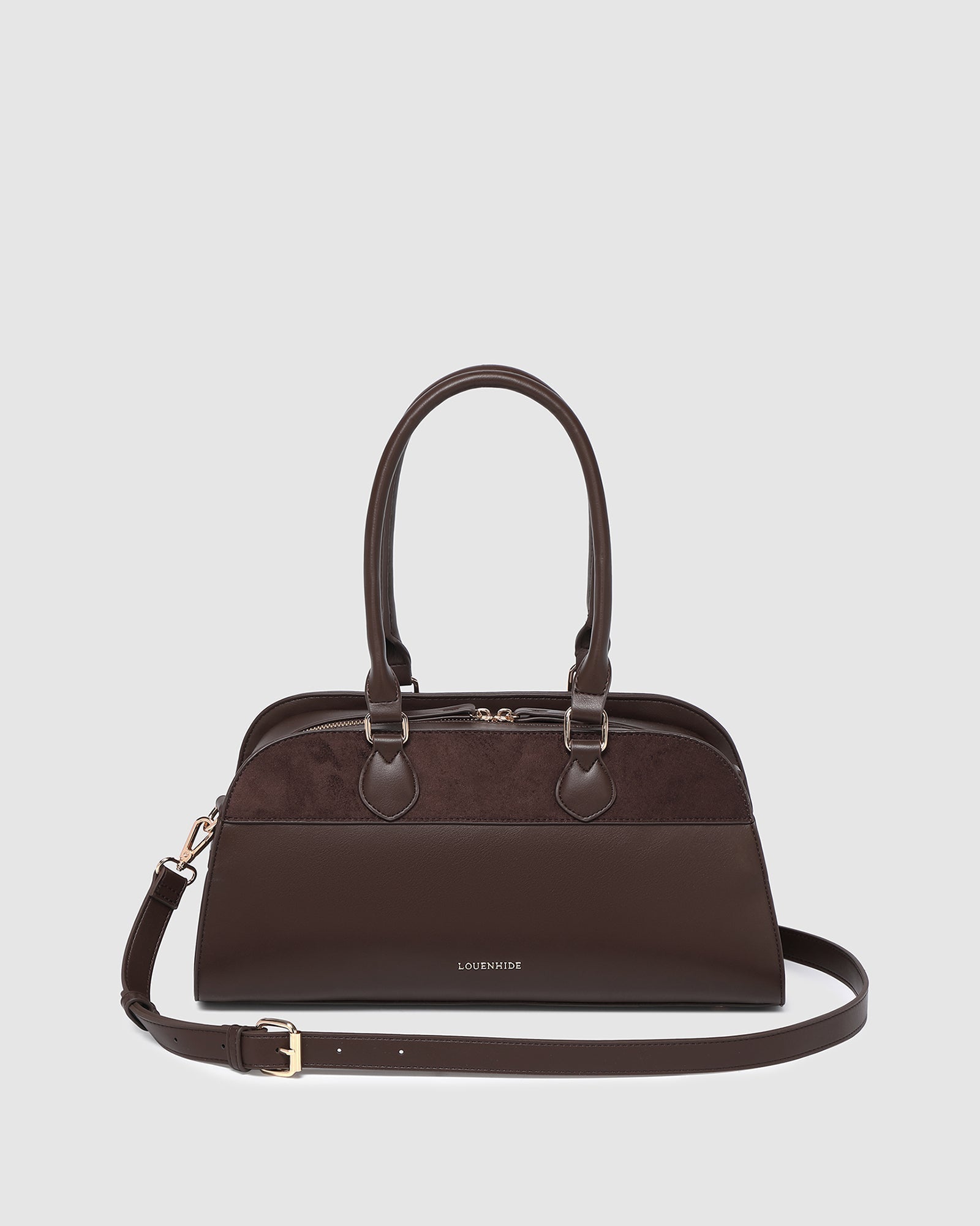 Eleanor Shoulder Bag Chocolate - Pure Apotheca
