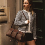 Eleanor Shoulder Bag Chocolate - Pure Apotheca