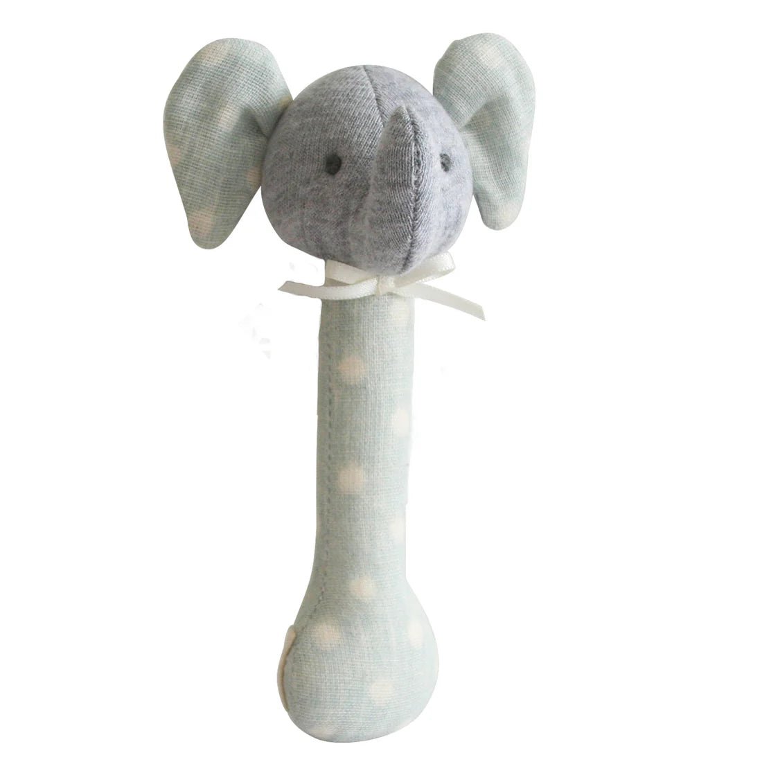 Elephant Stick Rattle Duck Egg Blue - Pure Apotheca