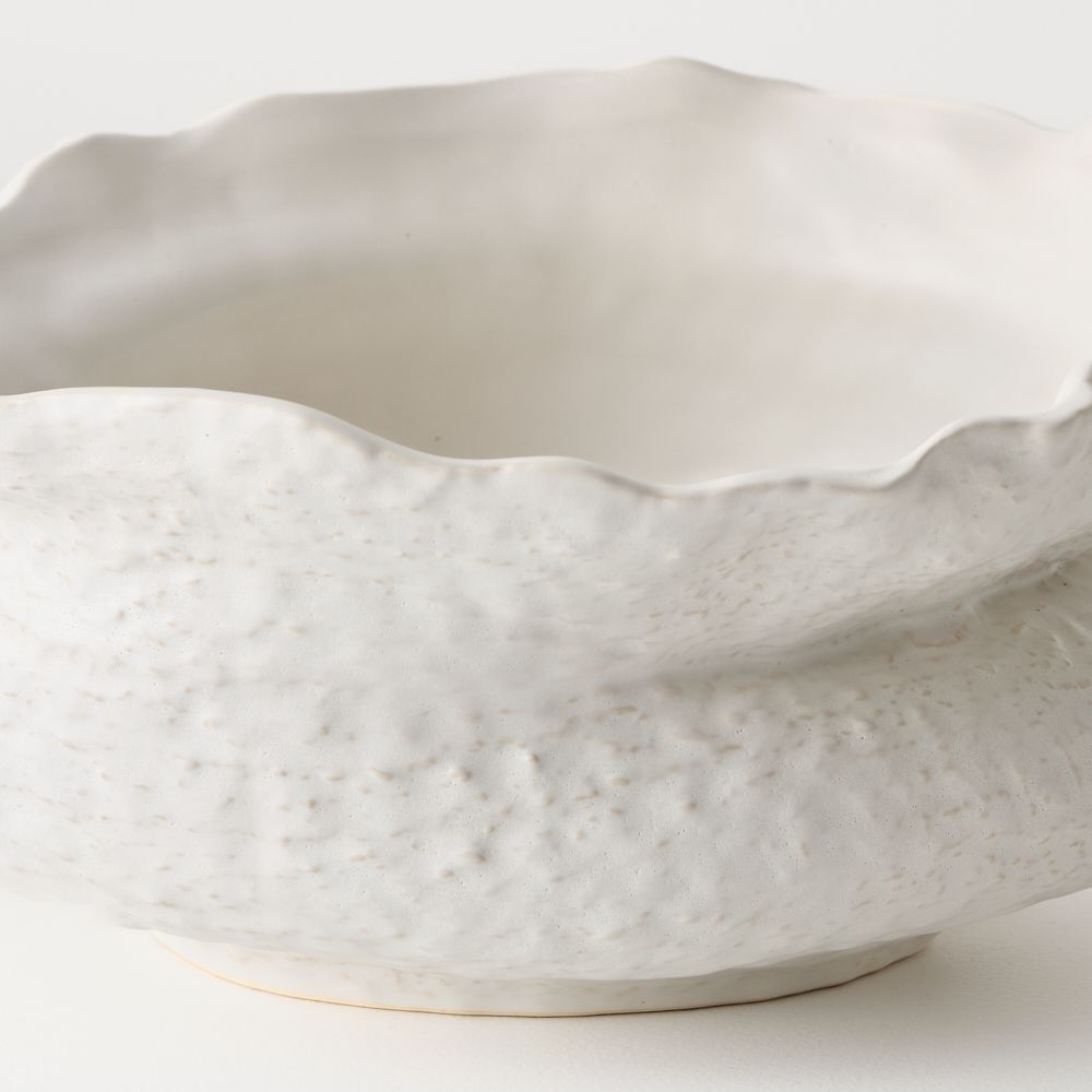 Elio Pot White 32cml x 30cmw x 17cmh - Pure Apotheca