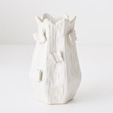Elisa Vase White 13cml x 11cmw x 20cmh - Pure Apotheca