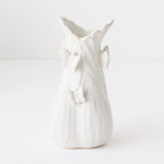 Elisa Vase White 20cmh x 11cmd - Pure Apotheca