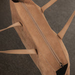 Elke Suedette Tote Bag Suedette Honey - Pure Apotheca