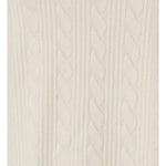 Ellie Lightweight Velour Cable Knit Set Ivory - Pure Apotheca