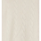 Ellie Lightweight Velour Cable Knit Set Ivory - Pure Apotheca