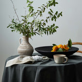 Elliot Black Shallow Bowl - Pure Apotheca