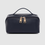 Ellis Makeup Bag Navy - Pure Apotheca