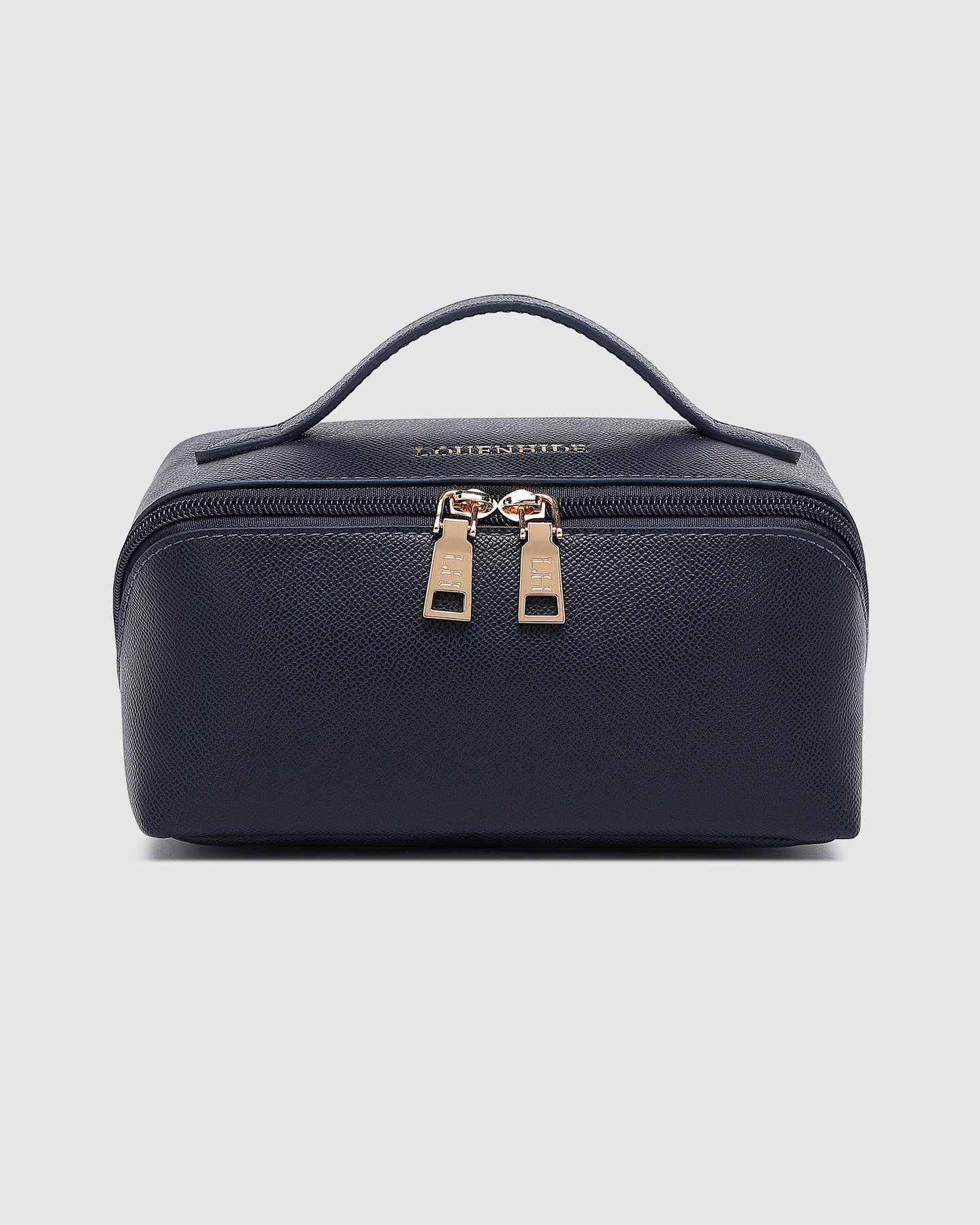 Ellis Makeup Bag Navy - Pure Apotheca