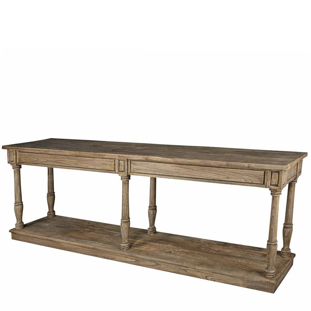 Elmwood Console Table 2.1m - Pure Apotheca