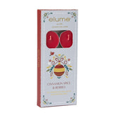 Elume Christmas Cinnamon Spice & Berries Tealights 10pk - Pure Apotheca