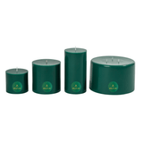 Elume Christmas Frosted Pine Pillar Candle 3x3” - Pure Apotheca