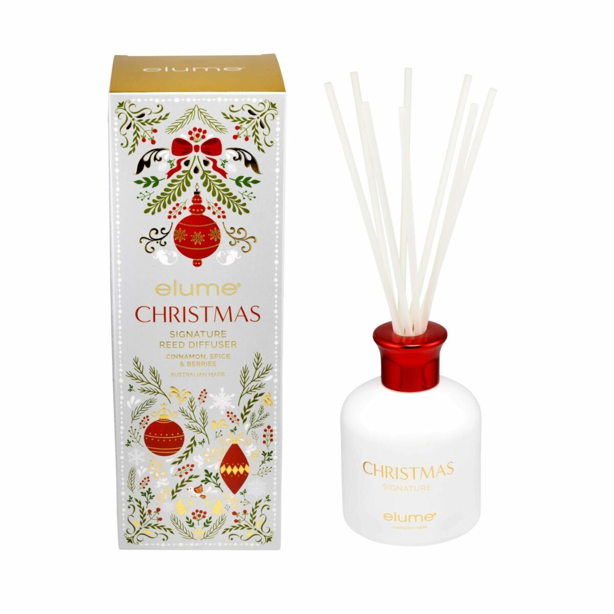 Elume Christmas Signature Diffuser - Cinnamon, Spice & Berries - Pure Apotheca