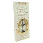 Elume Christmas Tealights Vanilla Snowflake 10pk - Pure Apotheca