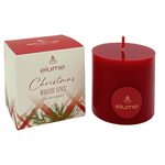 Elume Christmas Winter Spice Pillar Candle 3x3” - Pure Apotheca