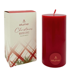 Elume Christmas Winter Spice Pillar Candle 3x6” - Pure Apotheca