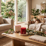 Elume Christmas Winter Spice Pillar Candle 4x4” - Pure Apotheca
