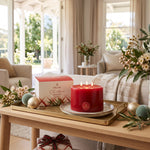 Elume Christmas Winter Spice Pillar Candle 6x4” - Pure Apotheca
