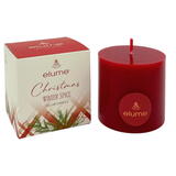 Elume Christmas Winter Spice Pillar Candle 3x3”