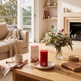 Elume Christmas Winter Spice Pillar Candle 3x6”
