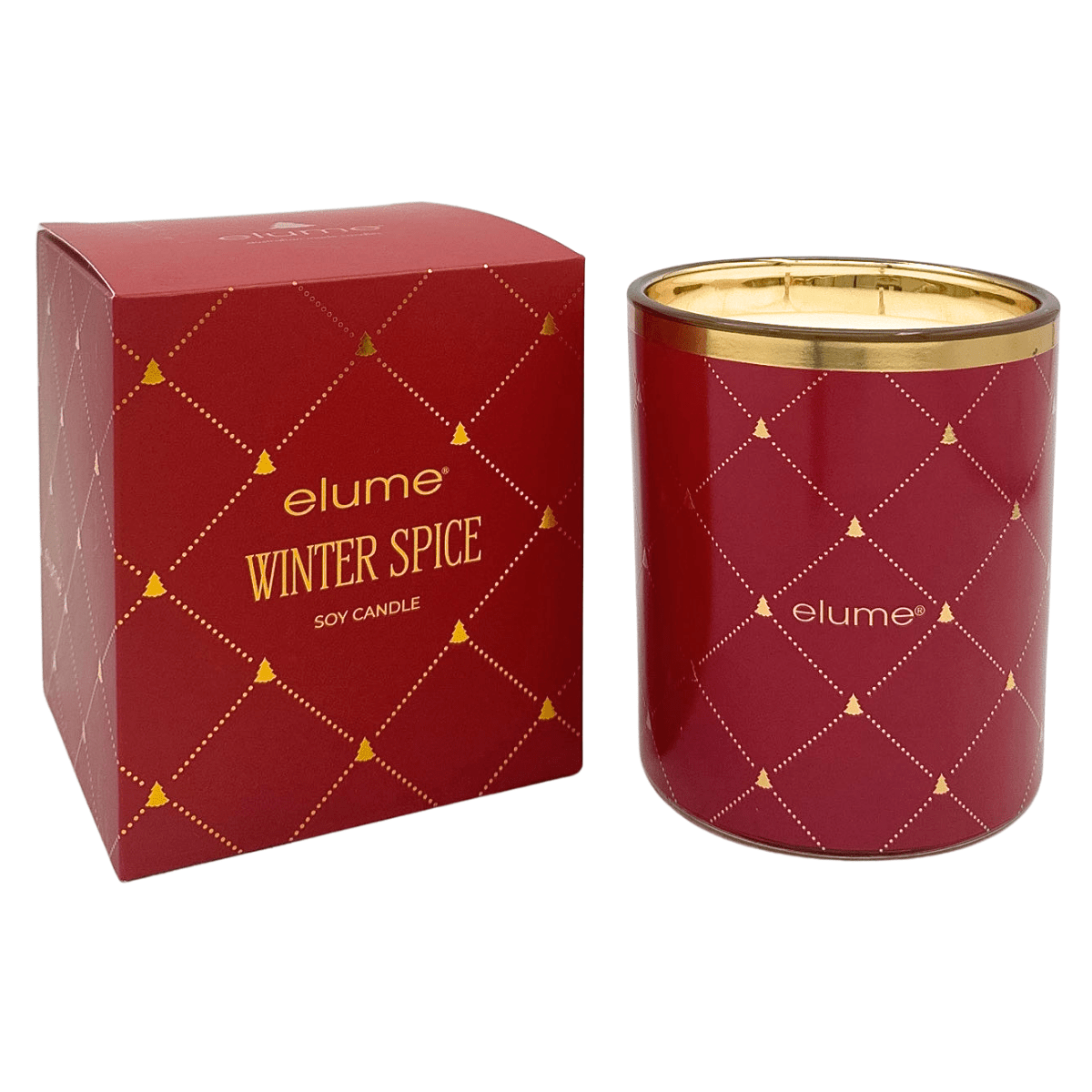 Elume Christmas Winter Spice Soy Candle 400g - Pure Apotheca