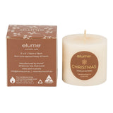 Elume Pillar Vanilla Nutmeg 3x3” - Pure Apotheca