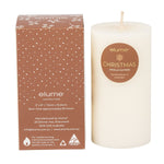 Elume Pillar Vanilla Nutmeg 3x6” - Pure Apotheca