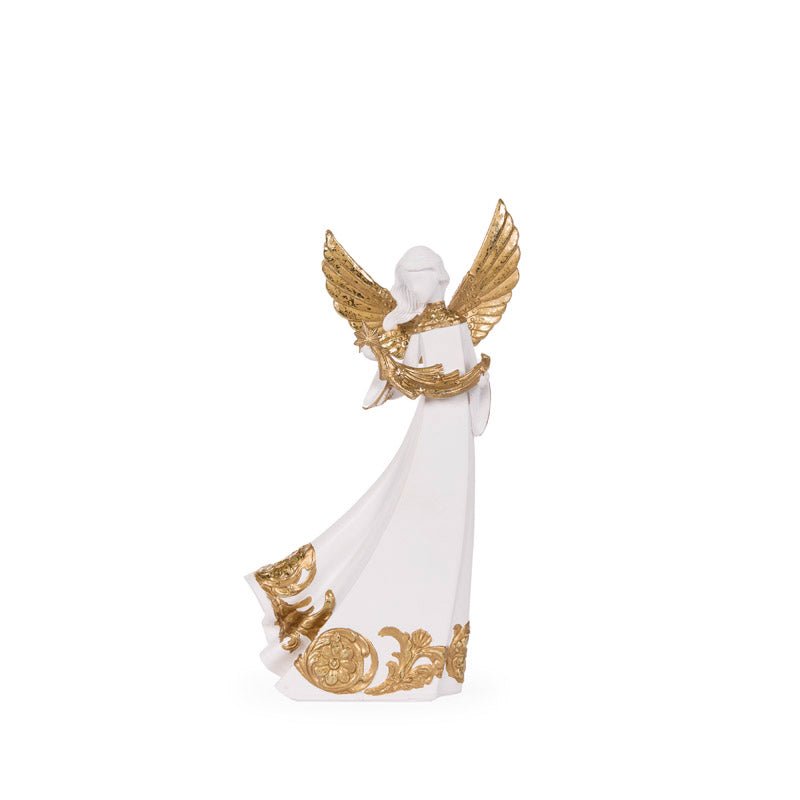 EMBELLISHED ANGEL WITH HARP - Pure Apotheca