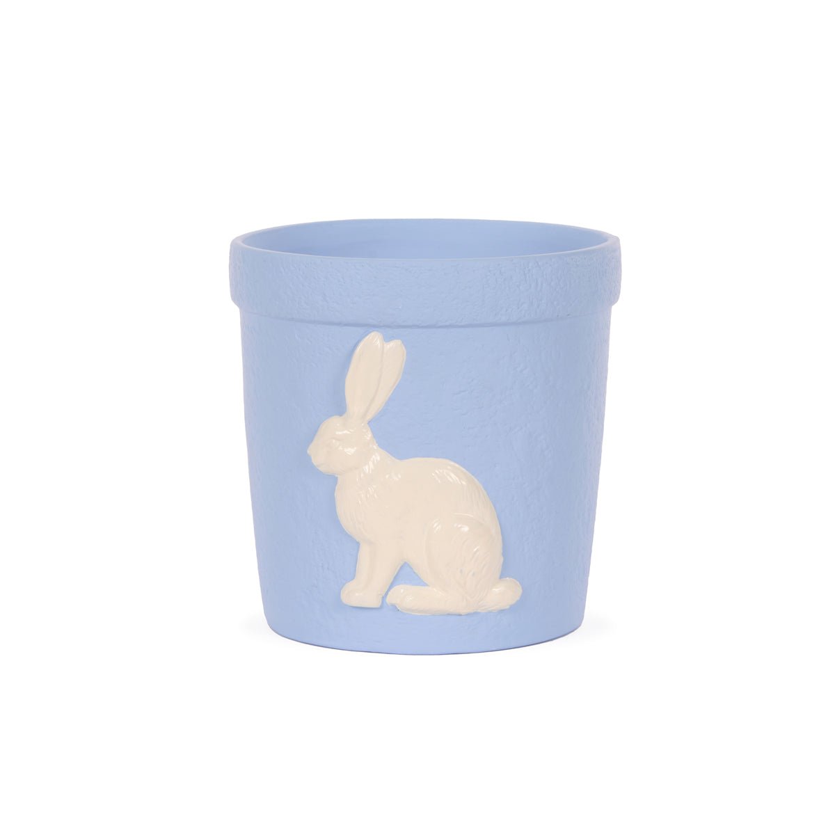 EMBOSSED BLUE LAPIN PLANTERS - 2 ASST - Pure Apotheca