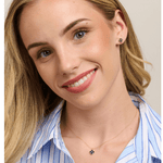 Emerald Crystal Clover Stud - Pure Apotheca