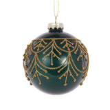 EMERALD DECO PIPED BAUBLE - Pure Apotheca